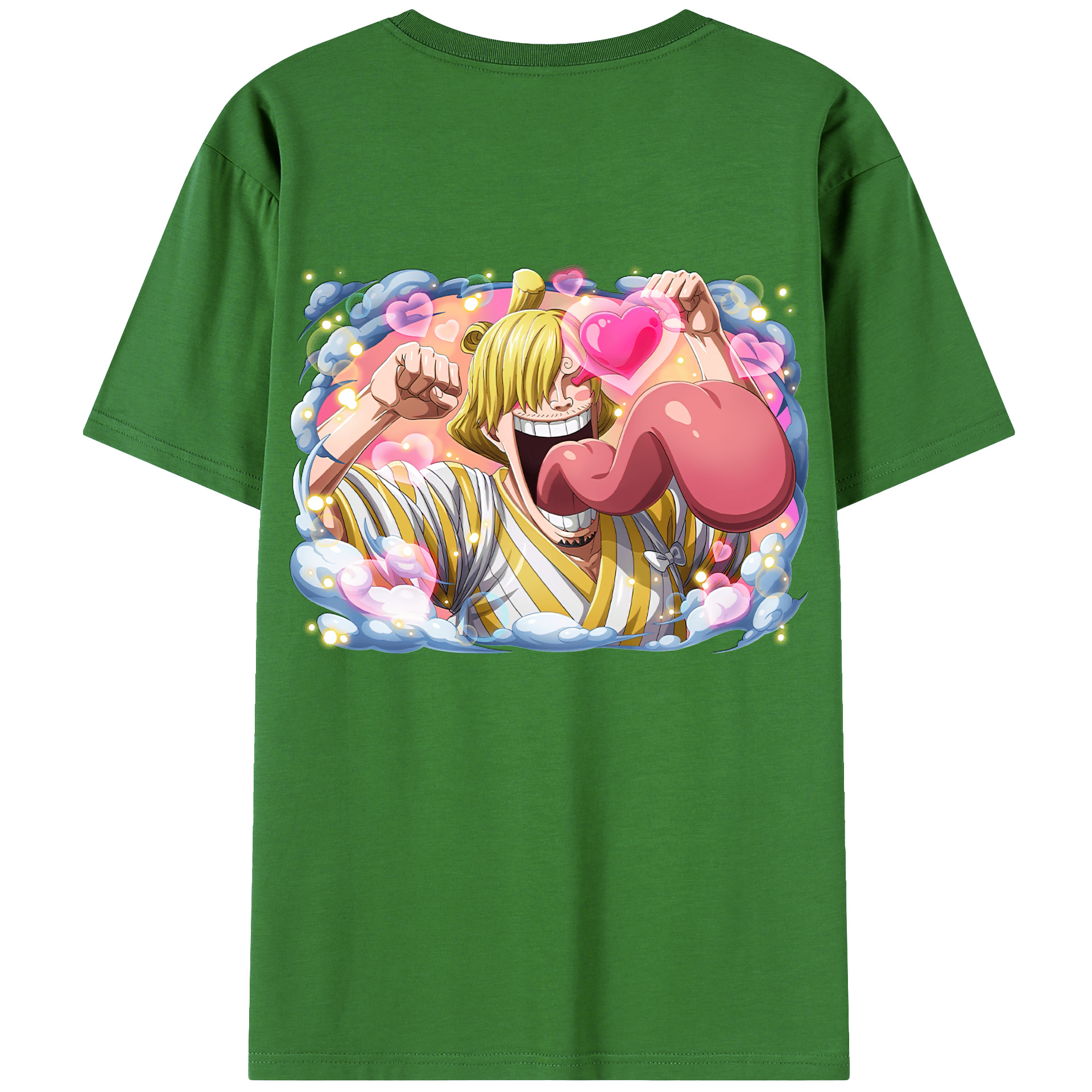 （画像用） ワンピース サンジ ONE PIECE Sanji レディース半袖Tシャツ(バックプリント)